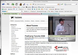 James Koole talks Social Media PR at Podcamp Toronto 2008